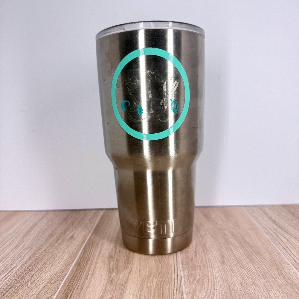 YETI Rambler 30oz Stainless Steel Tumbler Cup Vacuum‎ Insulated With Lid